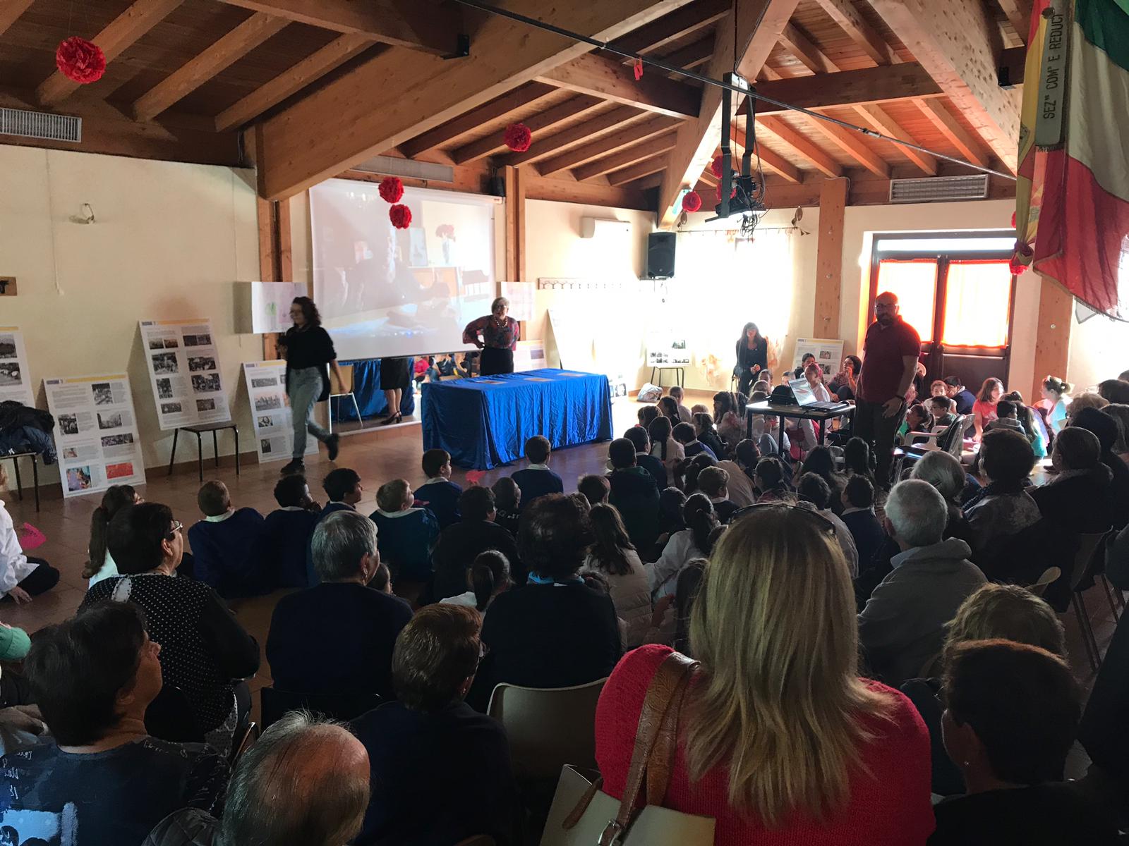 giorno con le scuole e presentazione dei video degli anziani nel progetto OpenCori