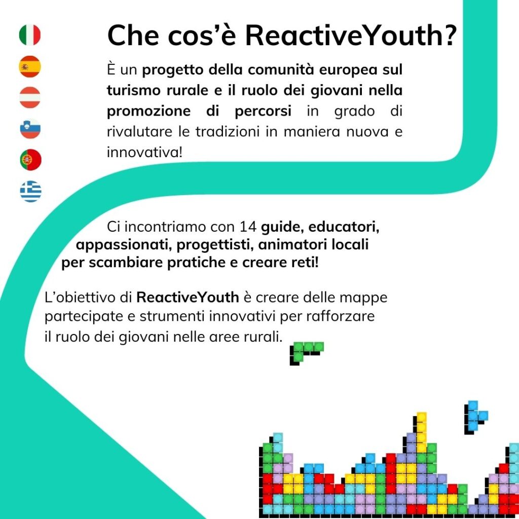 reactive youth formazione erasmus turismo rurale